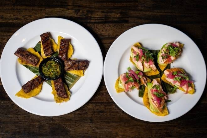 Tostones Montaditos.