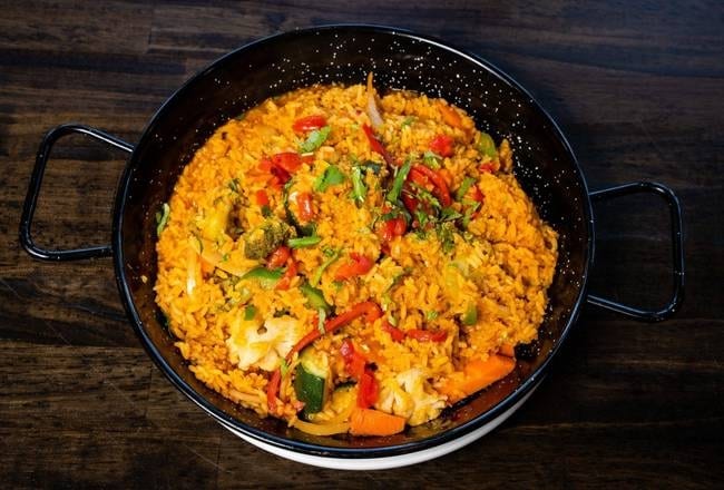 Vegetarian Paella.